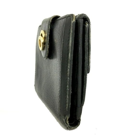 Bvlgari Black Leather Wallet Unisex - Picture 2 of 8